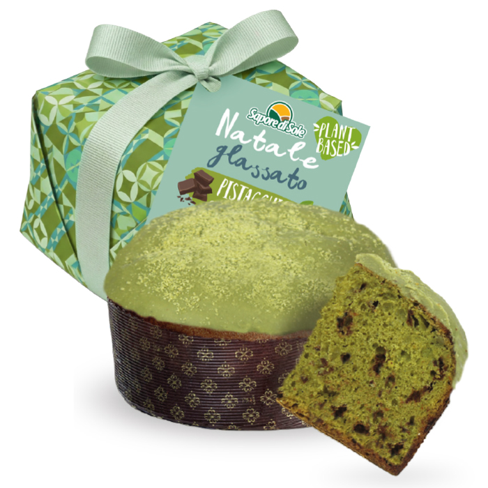 Natale glassato Pistacchio e Cioccolato