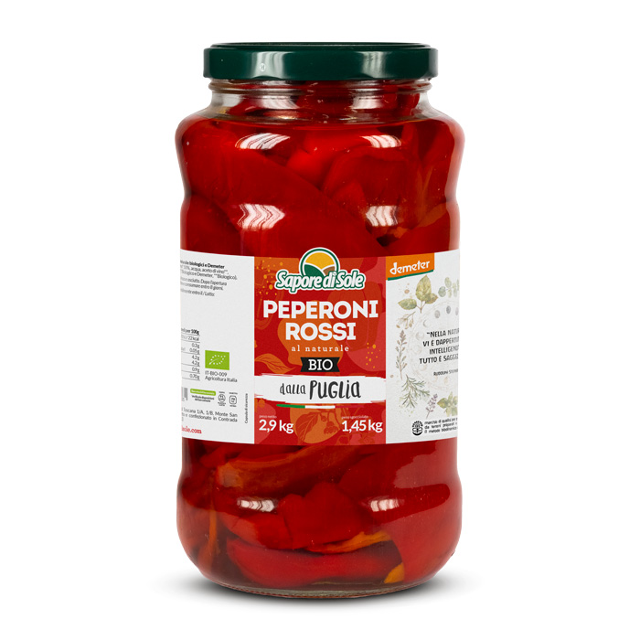 Peperoni al Naturale - rossi