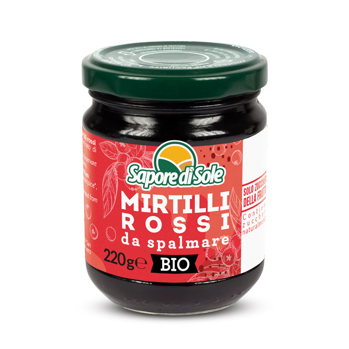 Mirtilli Rossi da spalmare