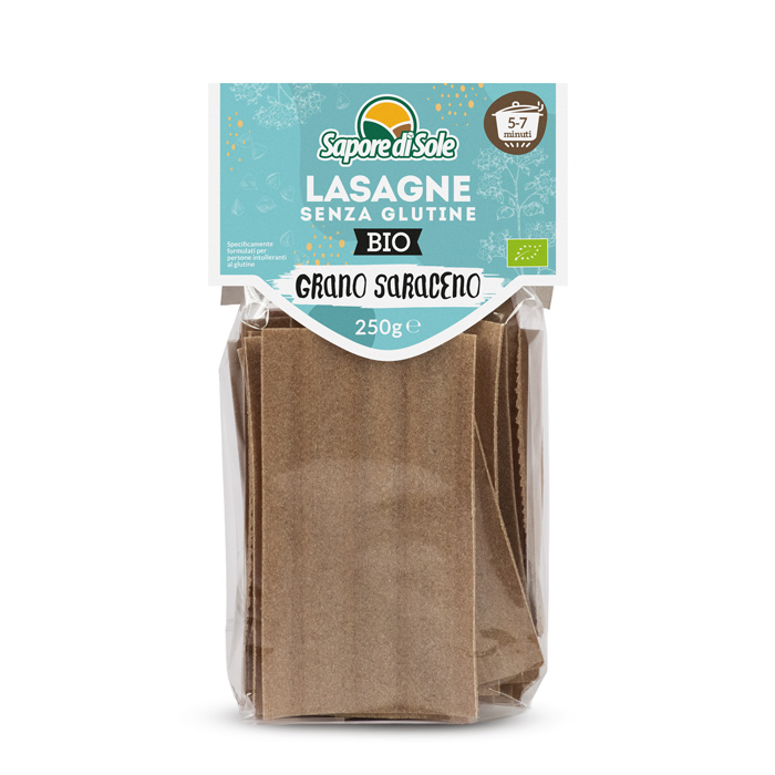 Lasagne di Grano Saraceno SENZA GLUTINE 