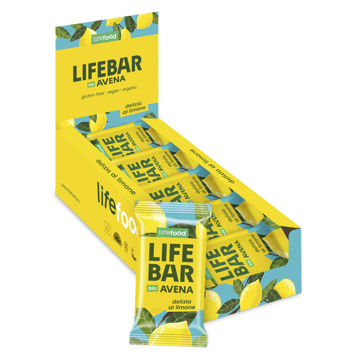 Life Food LifeBar Avena Delizia al Limone
