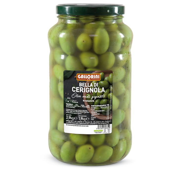 Olive Verdi Bella di Cerignola al Naturale