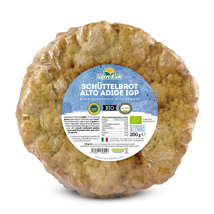 Schüttelbrot Alto Adige IGP - Pane croccante alla Segale  