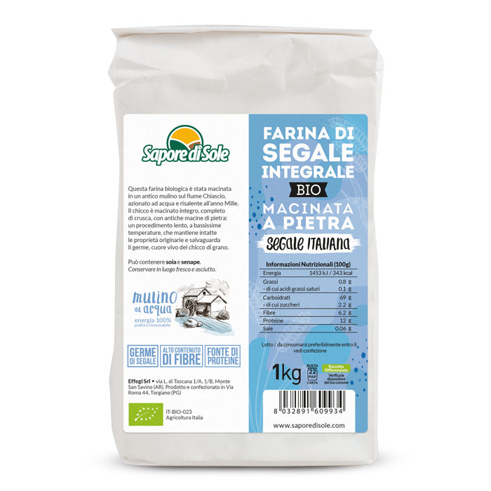 Farina di Segale Integrale