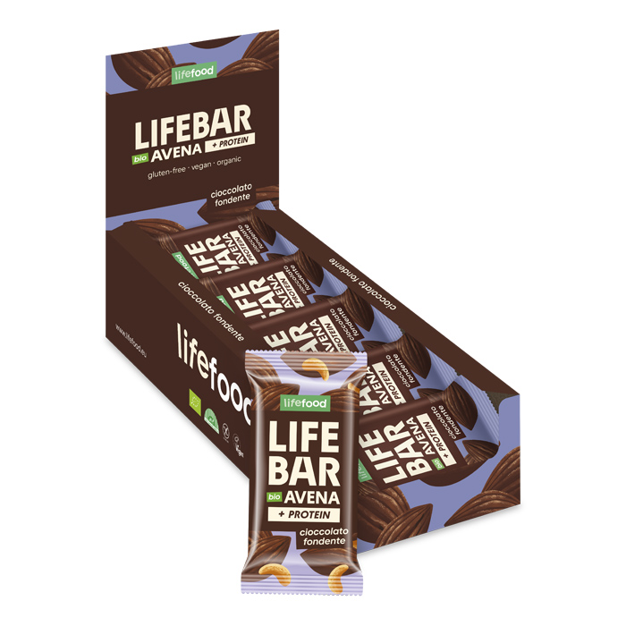 Life Food LifeBar Avena Protein Cioccolato Fondente