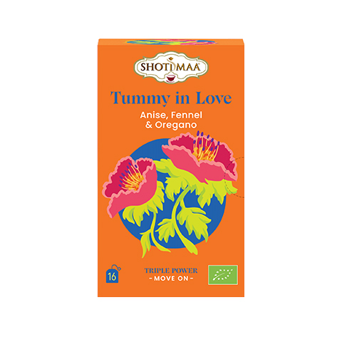 Tisana Anice Finocchio Origano - Triple Power Tummy in Love