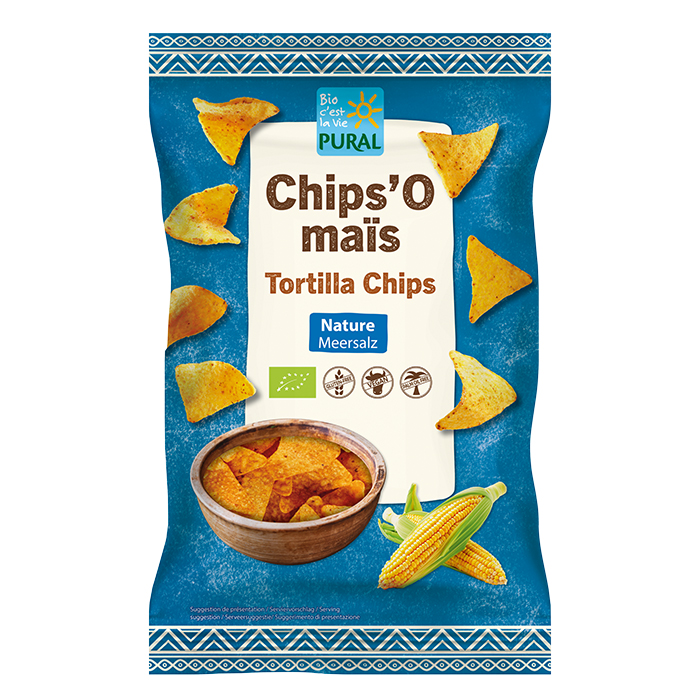 Pural Tortilla Chips di Mais SENZA GLUTINE