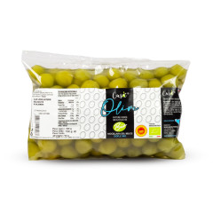 Cusà Olive verdi intere Nocellara del Belice DOP in Salamoia