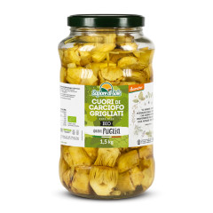 Cuori di Carciofo grigliati Sott'olio