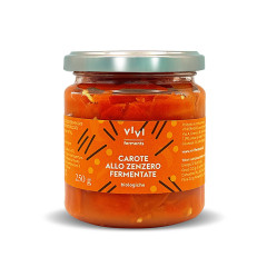 VIVI ferments Carote allo Zenzero fermentate