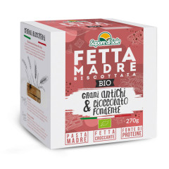 FettaMadre - Fette Biscottate Grani Antichi & Gocce di Cioccolato fondente