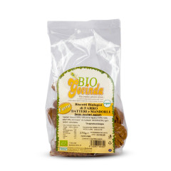 Biogovinda Biscotti Senza Zuccheri aggiunti di Farro con Datteri e Mandorle