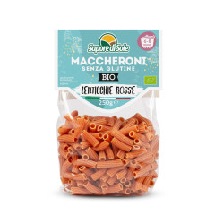 Maccheroni di Lenticchie rosse SENZA GLUTINE 