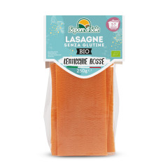 Lasagne di Lenticchie rosse SENZA GLUTINE 