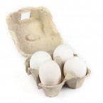 Uova a Guscio Bianco (4 Uova)