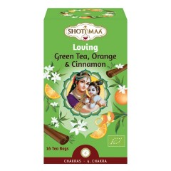 Tisana Tè Verde Arancia e Cannella - Loving