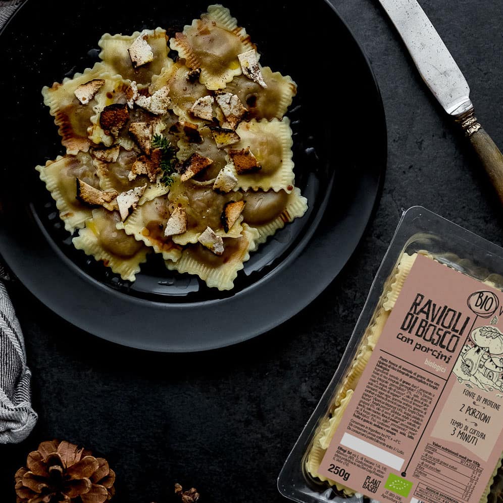 Ravioli di Bosco con Porcini