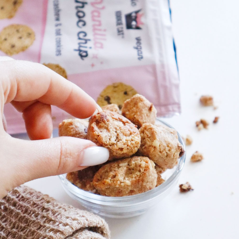 Kookie Cat Mini Biscotti alla Vaniglia e scaglie di Cioccolato