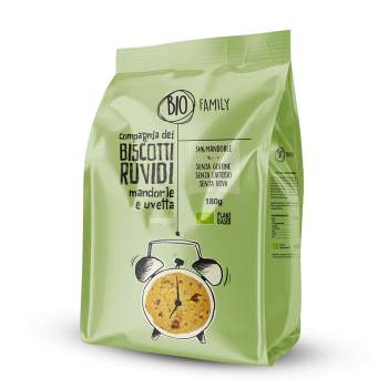 Compagnia dei Biscotti ruvidi Mandorle e Uvetta