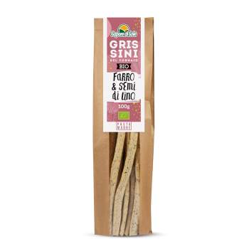 Grissini del Fornaio al Farro e Semi di Lino