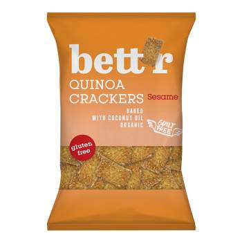 Bett'r Crackers con Quinoa e Semi di Sesamo