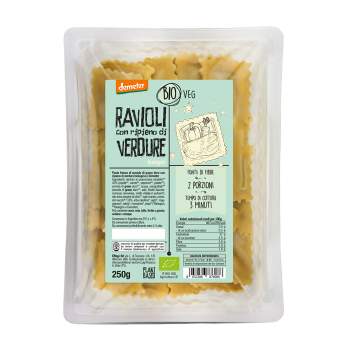 Ravioli con Ripieno di Verdure 