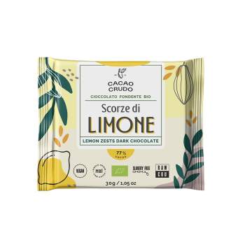 Tavoletta Fondente Scorza di Limone 