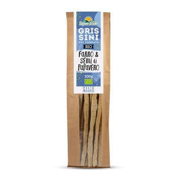 Grissini del Fornaio al Farro e Semi di Papavero