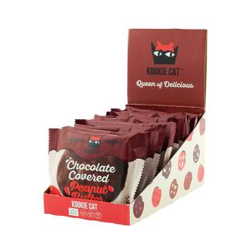 Kookie Cat Biscotti alle Arachidi ricoperti di Cioccolato