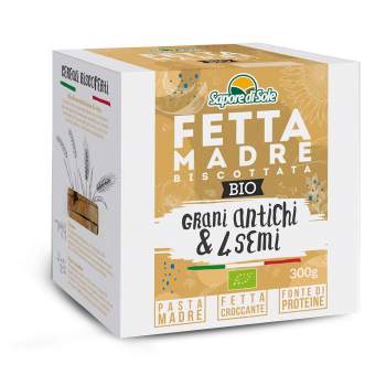 FettaMadre - Fette Biscottate integrali Grani Antichi & 4 Semi