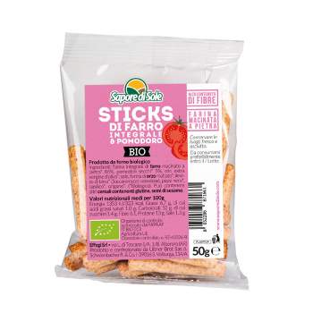 Sticks di Farro Integrale e Pomodoro
