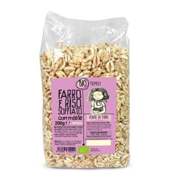 Farro e Riso Soffiato con Miele 