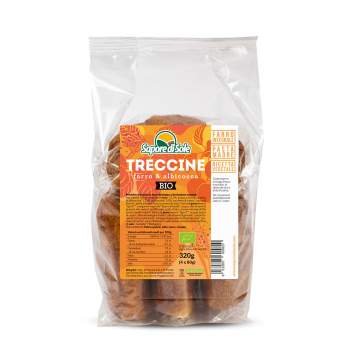 Treccine Farro e Albicocca Multipack (4 x 80g)