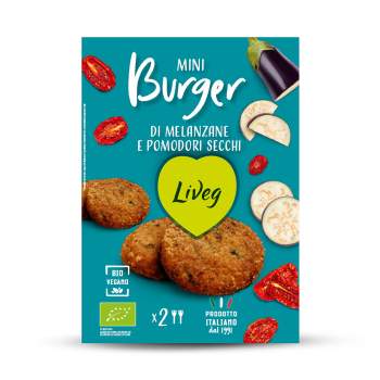 Mini Burger di Melanzane e Pomodori secchi