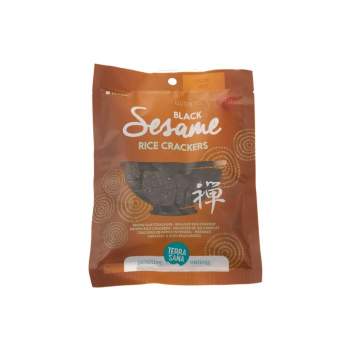 TerraSana Crackers di Riso Integrale con Semi di Sesamo Nero