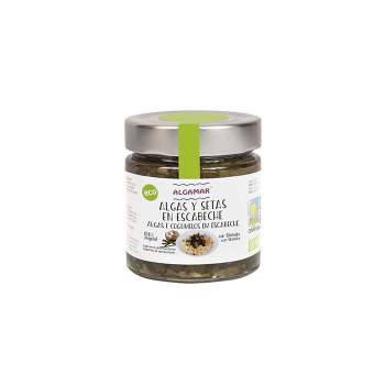 Alghe e Funghi Shiitake Marinati