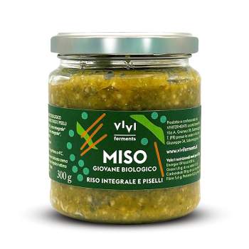 Miso giovane - Riso integrale e Piselli