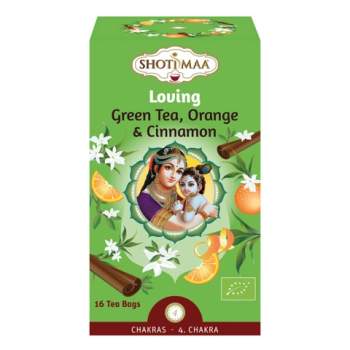 Tisana Tè Verde Arancia e Cannella - Chakra Loving