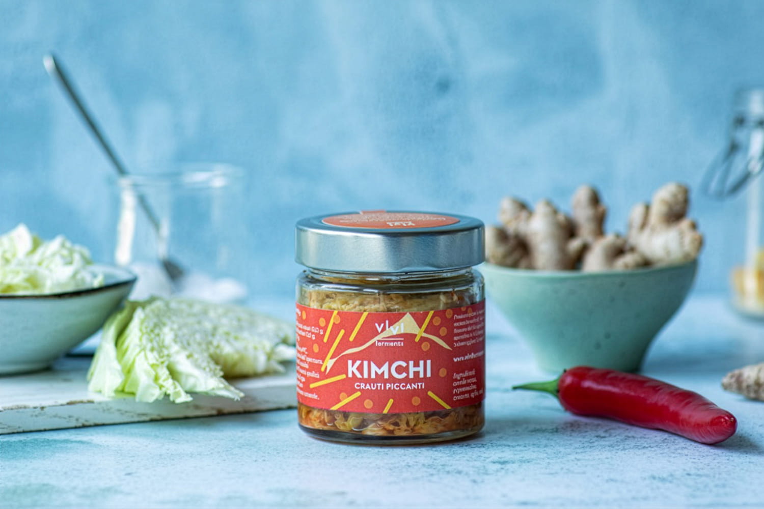 Miso e verdure fermentate non pastorizzate